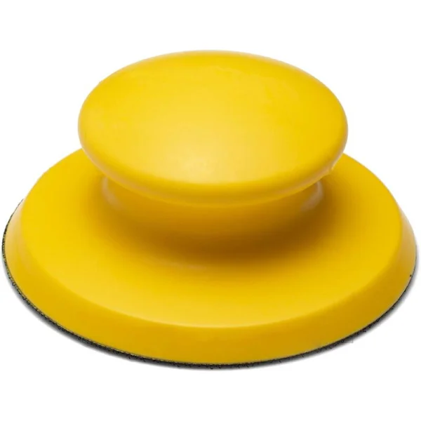 Slipkloss med kardborreband, mjuk slipplatta – 125 mm