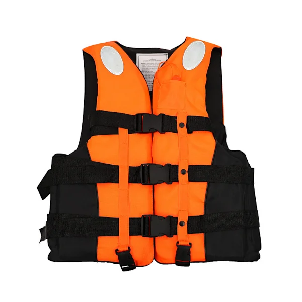 Flydevest til voksne og børn, reflekterende flydevest, slidstærk vandtæt svømmejakke med justerbart taljedesign, høj opdrift, letvægt