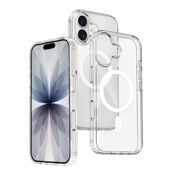 MagCase för iPhone 17 – Kristallklart MagSafe-skal iPhone 17