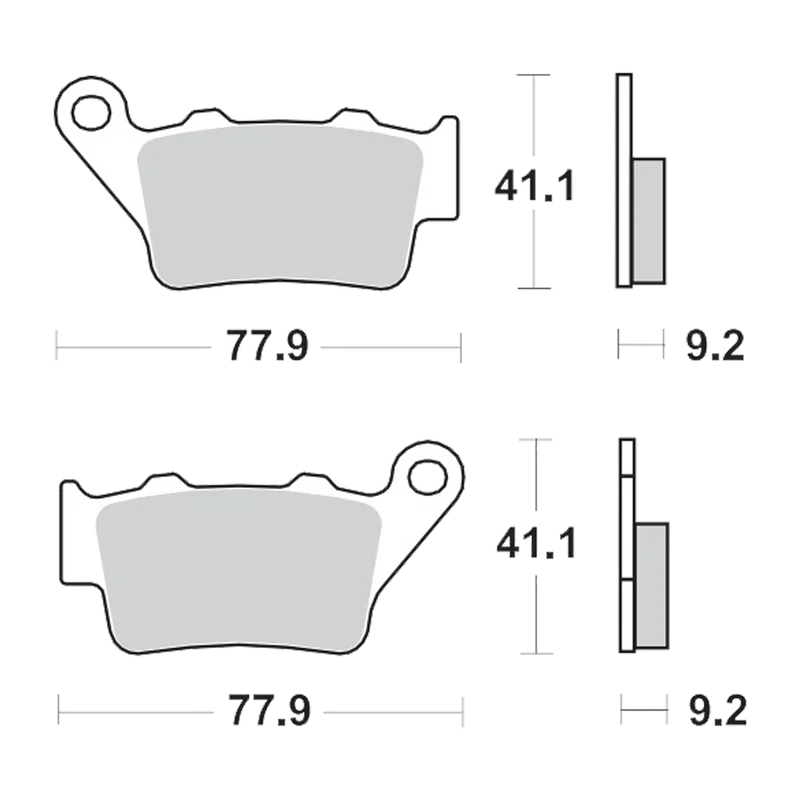 Pastiglie Freno Posteriore Moto-Master RoadPro Ceramic - Harley Davidson Pan America 1250 ST 2025-2026