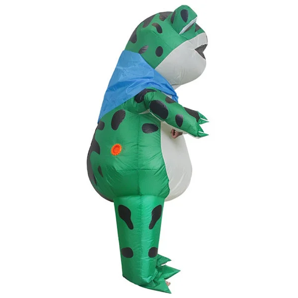 Halloween Kostume Sjov Dukke Oppusteligt Kostume Julescene Show Festival Kostume Cosplay Frø-Xin Frø Frø Frø