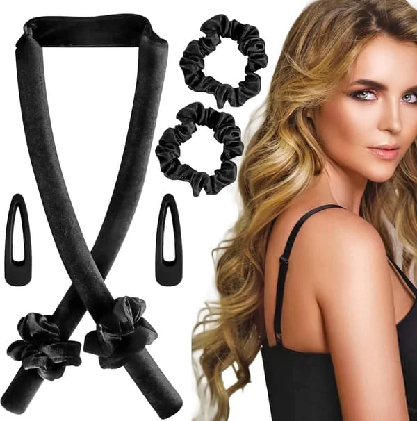 Heatless Hair Curlers, Heat-Free Hair Curlers Velvet Heat-Free