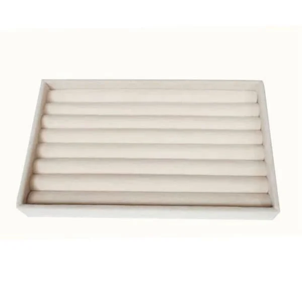 Smykkeskrin til ringe - Beige Hvid,A