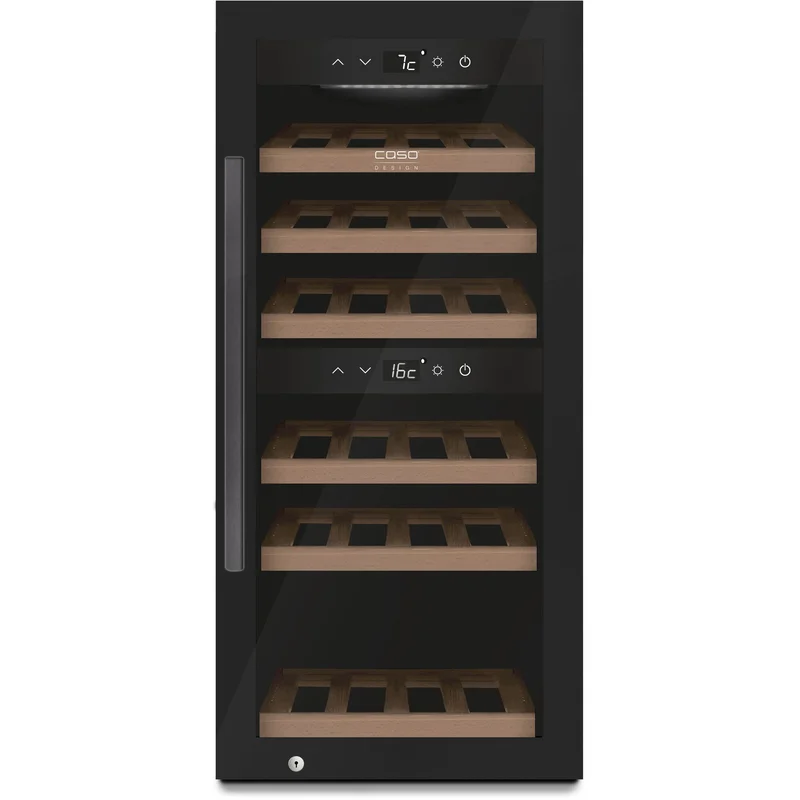 Caso Vinkøleskab WineExclusive 24 Flasker Sort | KitchenOne