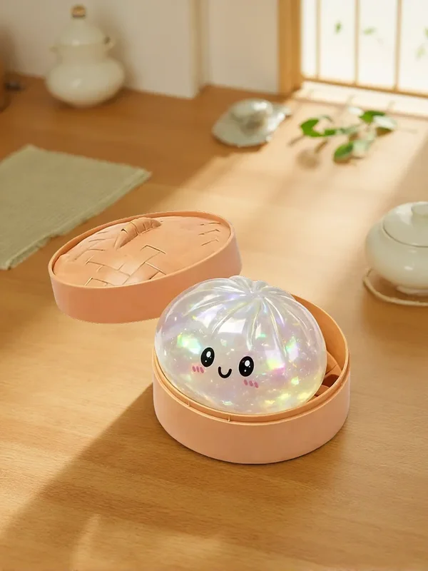 AliExpress - Dumplings Glitter Dumpling Toy – Süße, superquetschbare Dumplings mit Dampfgarer-Box – Stress- und Angstlösungs-Spielzeug für Kinder & 