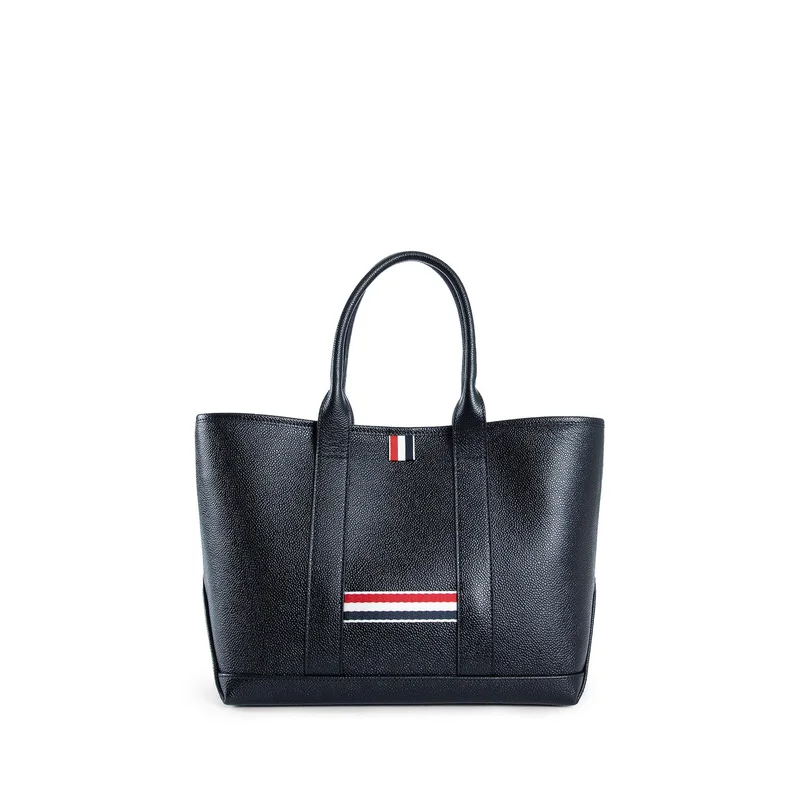 Small Tool Tote In Pebble Grain Leather