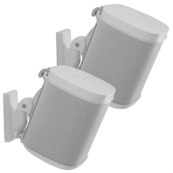 SANUS Väggfäste för Sonos One SL Play:1 Play:3 Par Vit