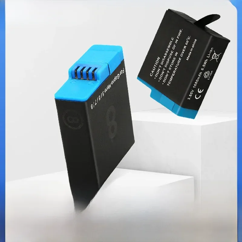 AliExpress - Batterie 1680mAh pour GoPro Hero 8 7 6 5 Li-ion batterie caméra de mouvement stockage de batterie pour GoPro Hero8 Batteries 