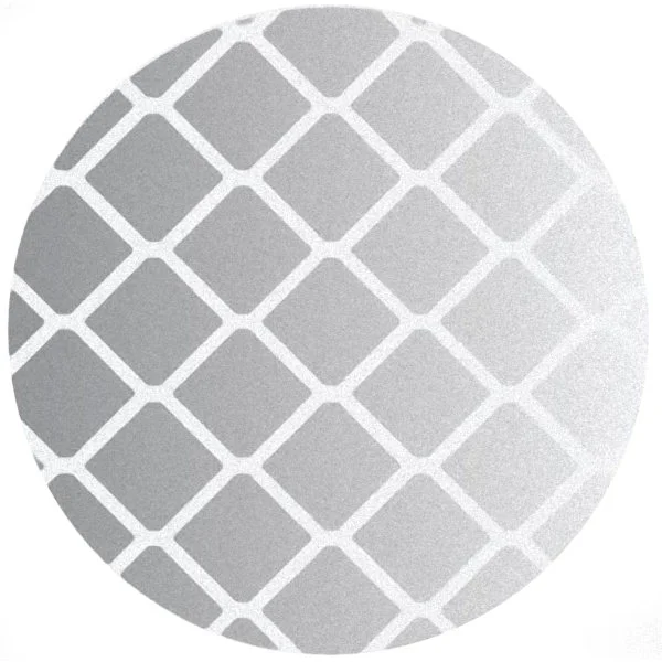 Pakke med 20 runde selvklebende reflekser 50 mm Sikkerhet i mørket Refleks klistremerker Refleks klistremerker Sykkel klistremerker på barnevogn (Hvit