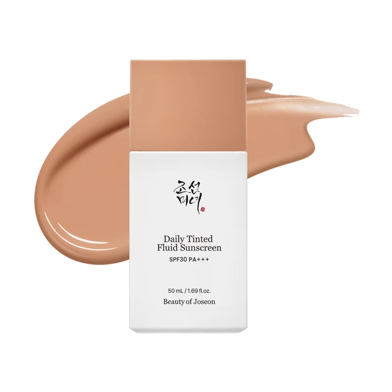 BEAUTY OF JOSEON Daily Tinted Fluid Sunscreen Broad Spectrum SPF 30 PA +++ 50ml - Solare viso alta prot.
