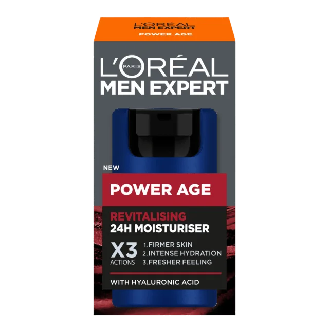 L'Oréal Paris Men Expert Power Age Revitalizing Moisturizer Ansikte Herr 50 ML