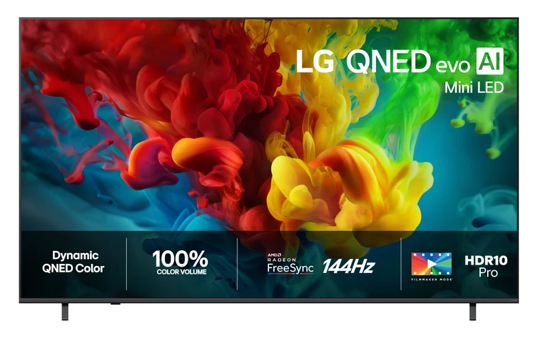 LG-85QNED82B6A.AEU-LG 85" QNED82B 4K Mini LED Smart TV (2026)-Tv-75 tommer og større