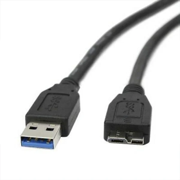 USB 3.0 Kabel til Western Digital/WD/Seagate/Clickfree/Toshiba/Samsung Portable Harddisk - USB 3.0 A/Micro-B Kabel 1m/1.5m/3m