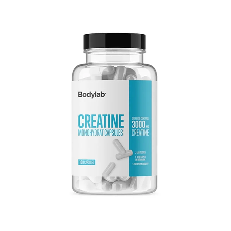 Bodylab Kreatin 180 kaps., Helse & Madvarer, Ingredienser, Kreatin