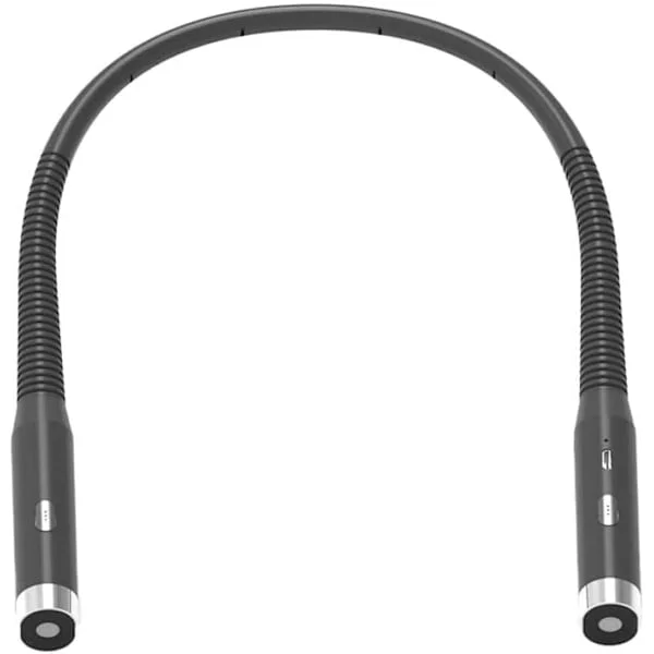 Neck Light, LED Reading Light, Portable, Foldable, Study Lamp, Bedside Lamp, 3 Brightness Levels
