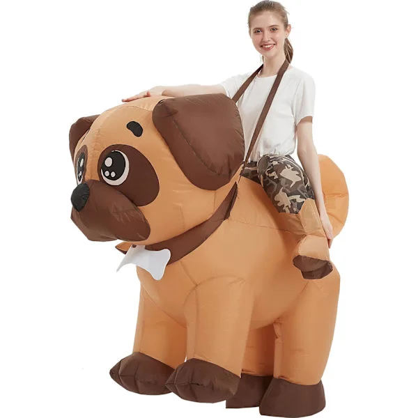 2025 Uusimmat Puhallettavat Juhla-asut, Puhallettava Asu Aikuisille, Koiran Puhallettava Asu, Halloween-asut Miehille Naisille 72 TUUMAA-FF-