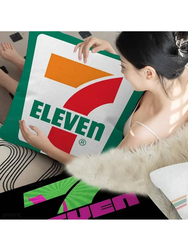 AliExpress - 7-E-ELEVEN Kissenbezug, Auto-Kissenhülle für Sofa, Auto, Weihnachtsgeschenk, 40 x 40 cm, 45 x 45 cm