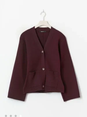 Knitted cotton cardigan Gina tricot