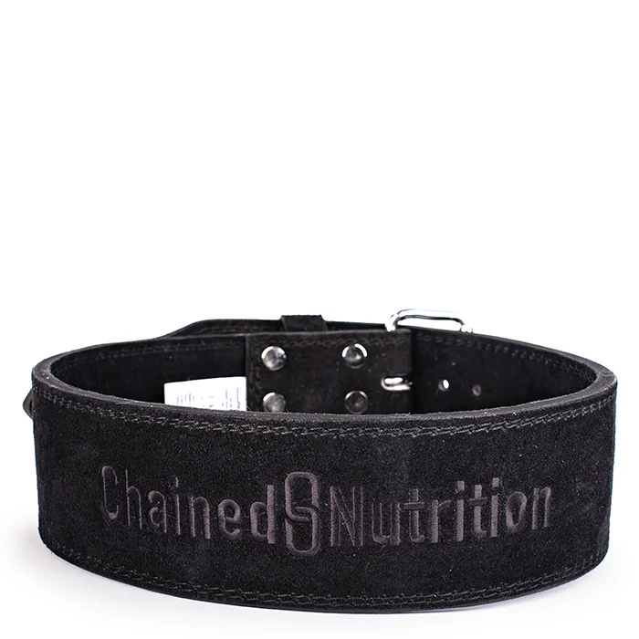 Chained Nutrition Gear Lifting Belt, Black, L