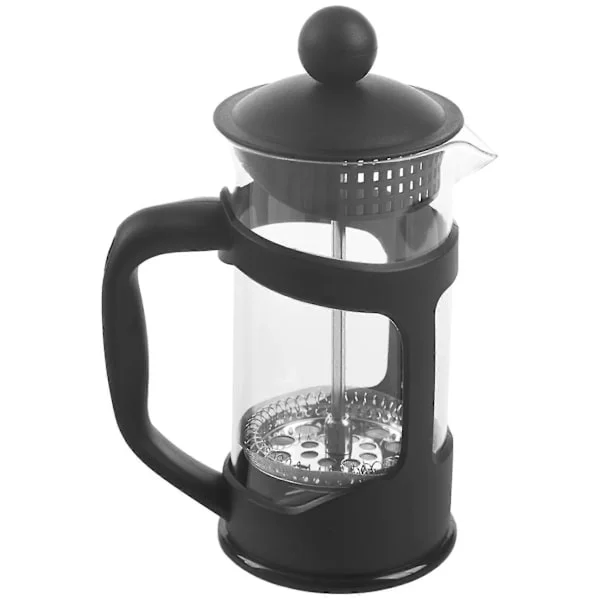 Fransk kaffebryggare Liten fransk press perfekt för morgonkaffe Maximal smak kaffebryggare med