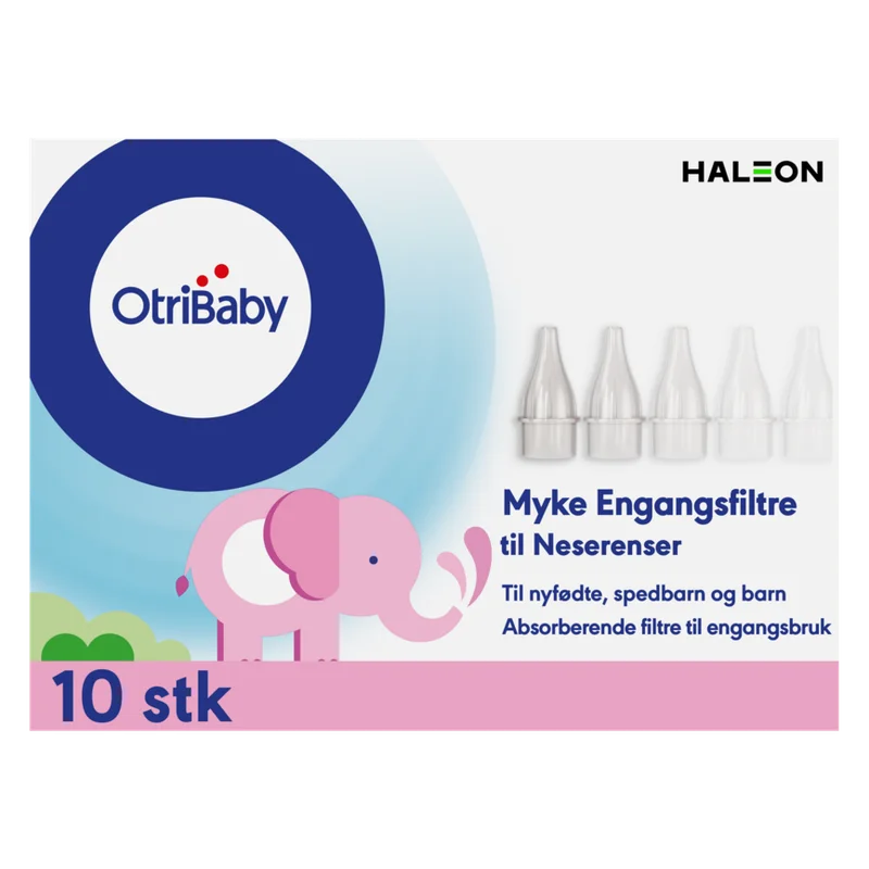Otribaby engangsfiltre til neserenser 10 stk