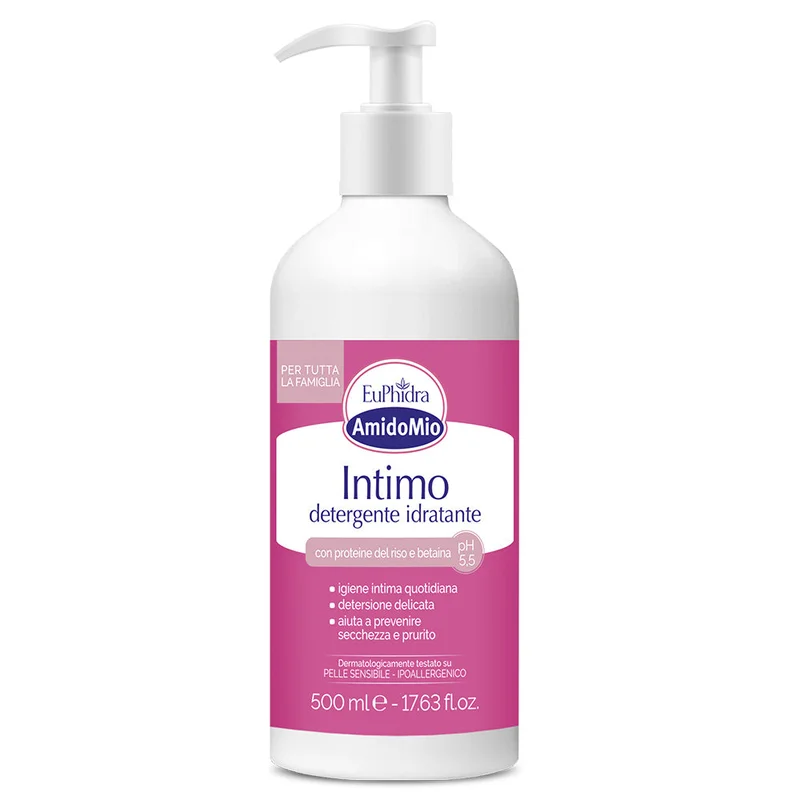 Euphidra Amido Mio Intimo detergente idratante 500ml - Igiene Intima