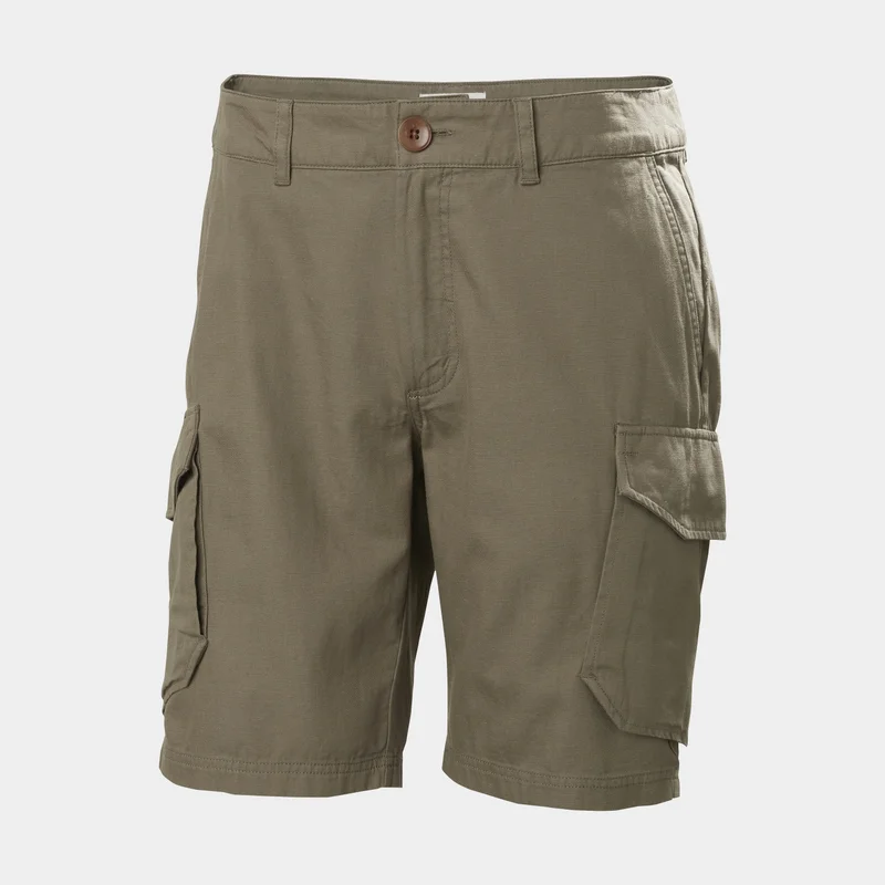 Pantalones cortos de navegación Helly Hansen Dock Cargo Shorts, Bedrock, hombres, 28"