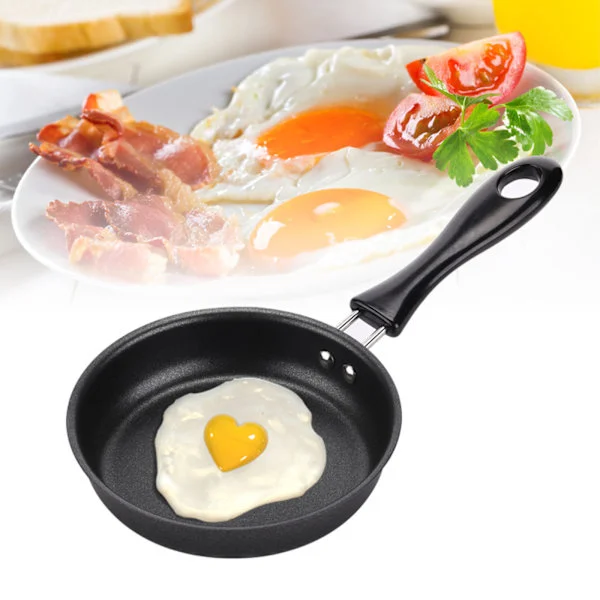 Mini stekepanne 12 cm liten stekepanne induksjonskompatibel-FX-