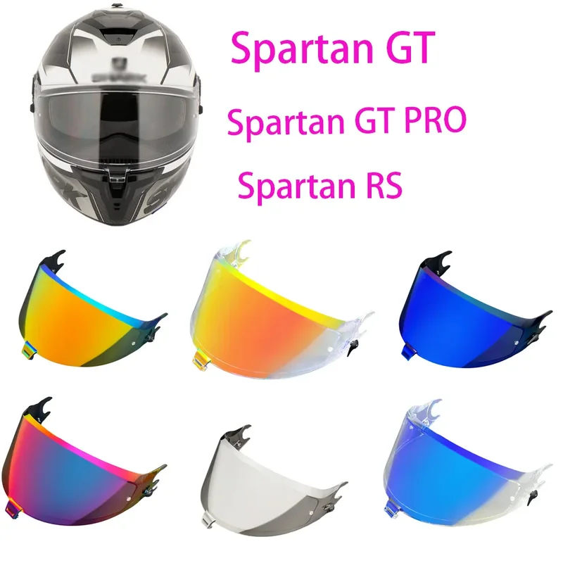 AliExpress - SPARTAN RS casque visière lentille moto casque intégral visière lentille de remplacement pour SHARK SPARTAN GT / GT PRO