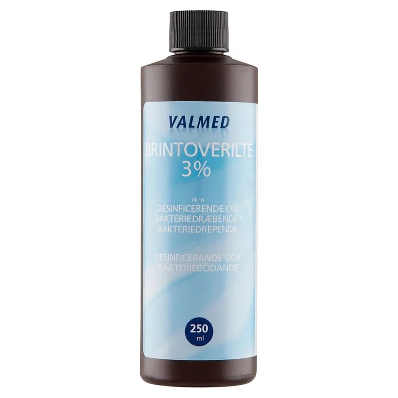 ValMed Brintoverilte 3% 250 ml, Medicin & Pleje, Sårpleje, Brintoverilte