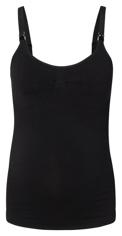 Noppies Evi seamless nursing top P090 Black XS\S, Tøj & Bolig, Tøj, Toppe