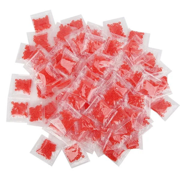 100 poser 4x2mm elastikker fiskepiller agn bånd grovfiskeri grej