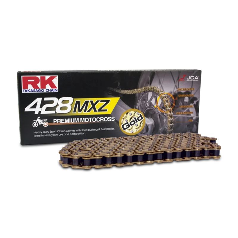 RK 428MXZ Racing Chain Gold-Black – Search by bike - KTM 85 SX 2003-2026