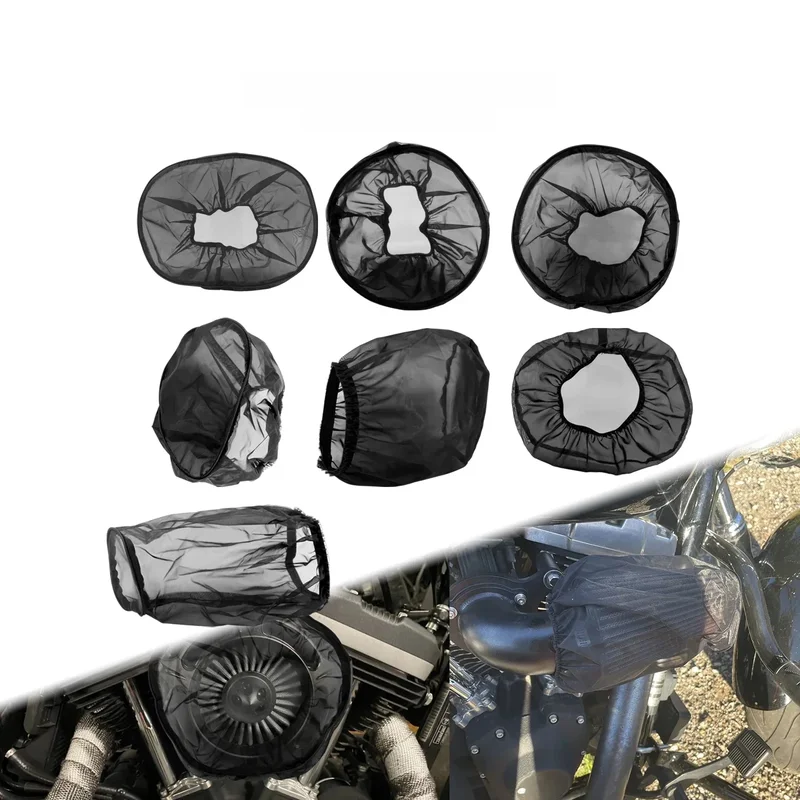 AliExpress - Filtre à Air pour moto, chaussette de pluie, nettoyeur d'air, respirant, étanche, anti-poussière, pour Harley Touring FLHR Sportster 