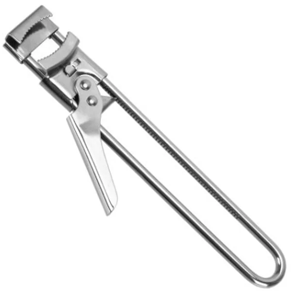 Multifunksjonell rustfri stålåpner – for bokser, glass, flasker, egnet for eldre