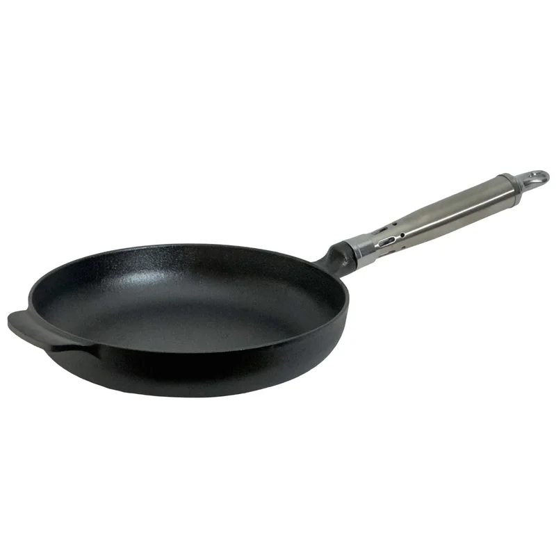 Ronneby bruk Maestro gjutjärnsstekpanna med rund kant 24 cm | Matlagning > Kokkärl & Stekpannor > Stekpannor > Gjutjärnsstekpanna | Bagaren och Kocken