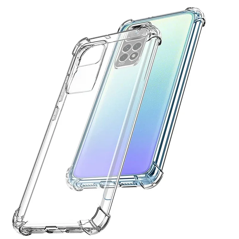 AliExpress - Coque souple en Silicone antichoc pour Xiaomi Redmi Note 11 11S 11T 10 10S 10T 9 8 Pro 10A 10C 9A 9C 9T, coque arrière transparente Ultra