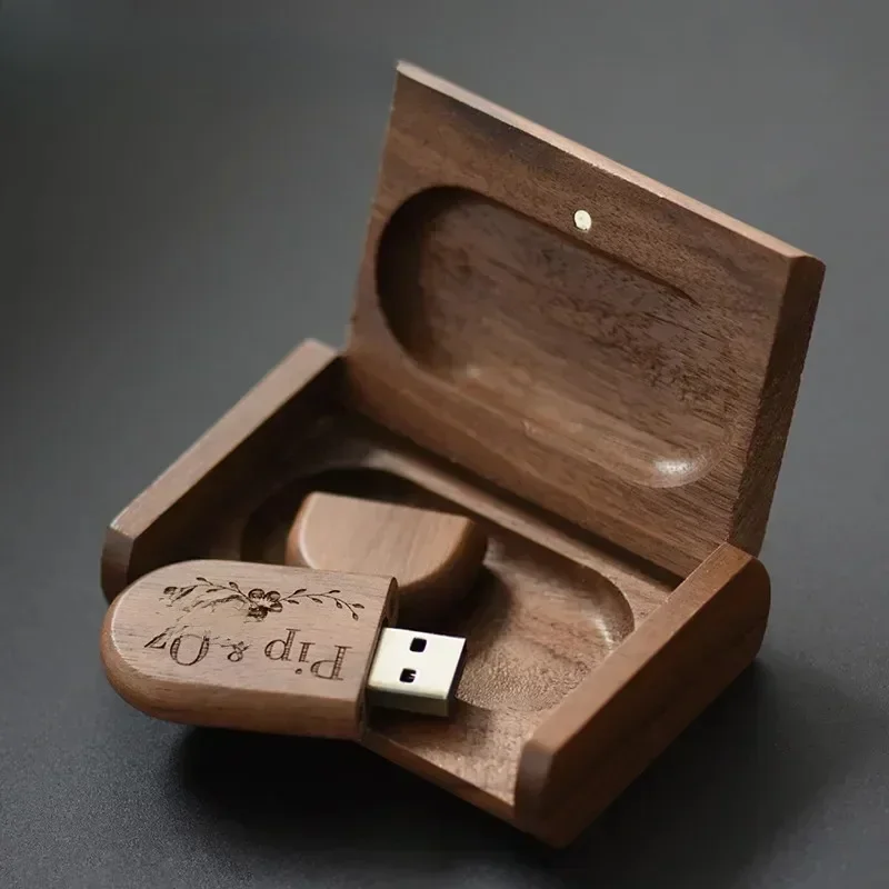 AliExpress - JASTER USB 3.0 LOGO haute vitesse boîte en bois Logo personnel clé USB client 8GB 16GB 32GB 64GB clé USB clé USB clé USB U disque