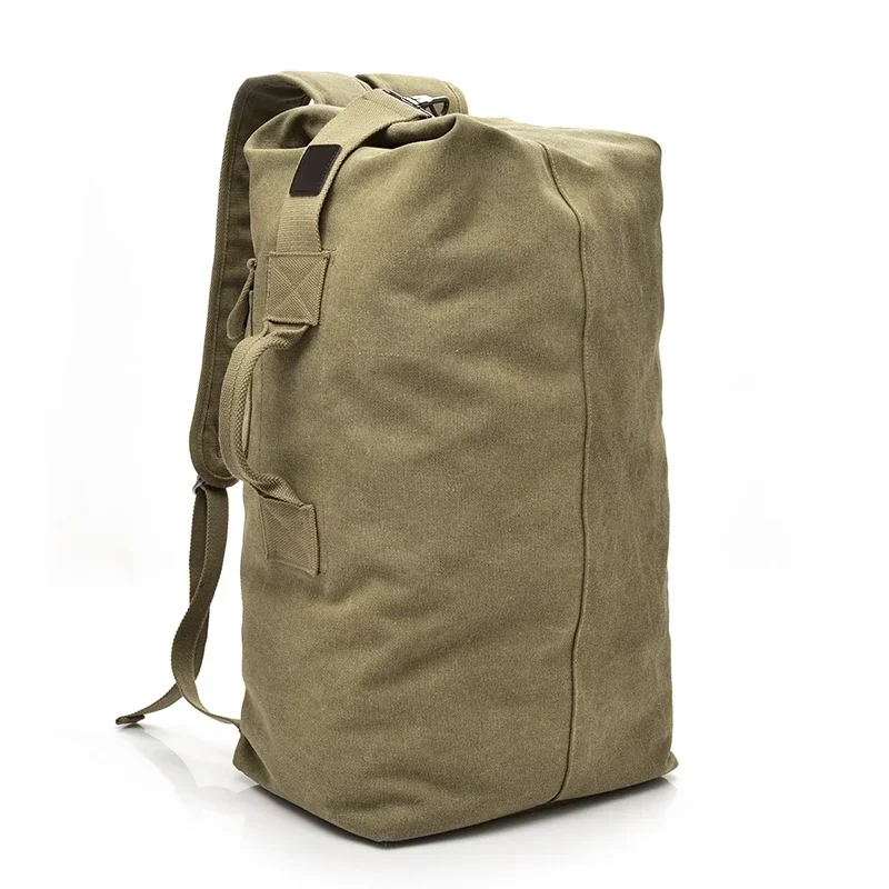 AliExpress - Mann Reise Rucksack Große Kapazität Bergsteigen Handtasche Hohe Qualität Leinwand Eimer Schulter Taschen Männer Rucksäcke