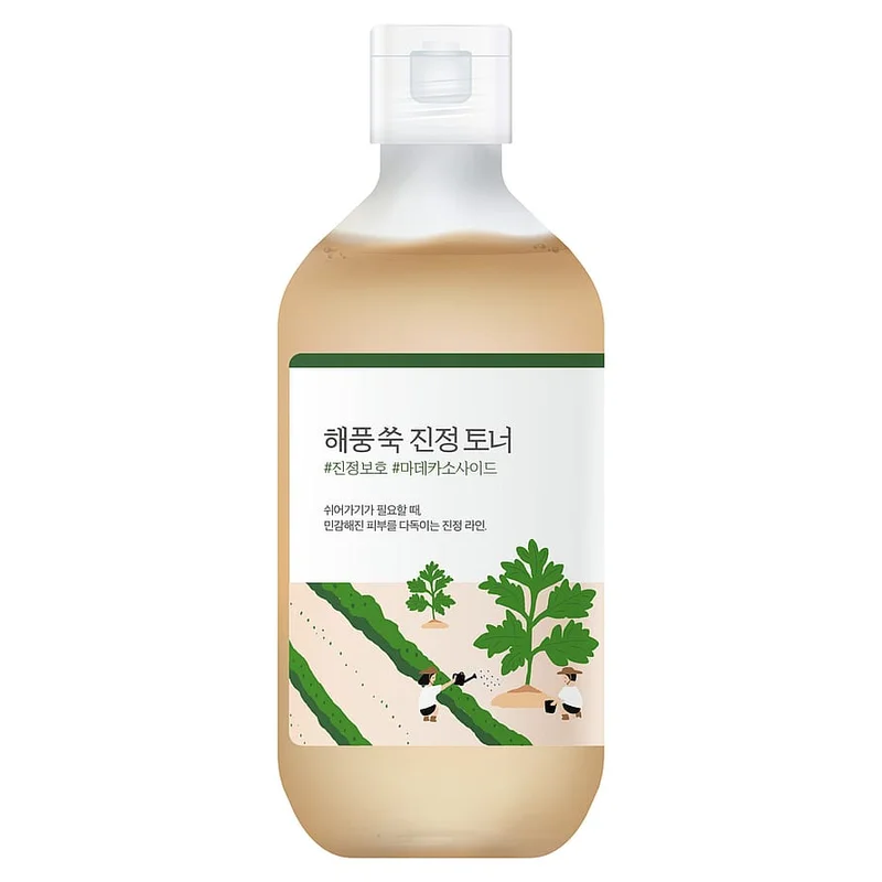 Round Lab Mugwort Calming Toner 300 ml, Hudpleje, Renseprodukter, Skintonic
