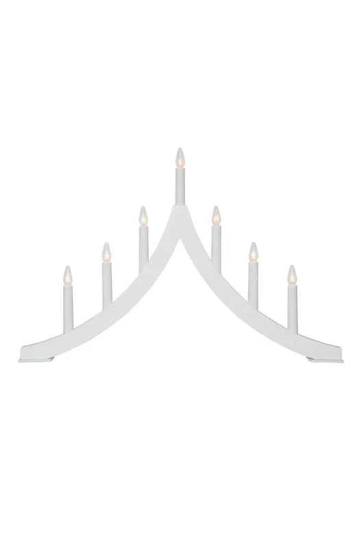 Star Trading - PAGOD elljusstake - Vit - Adventsljusstakar - Från Homeroom