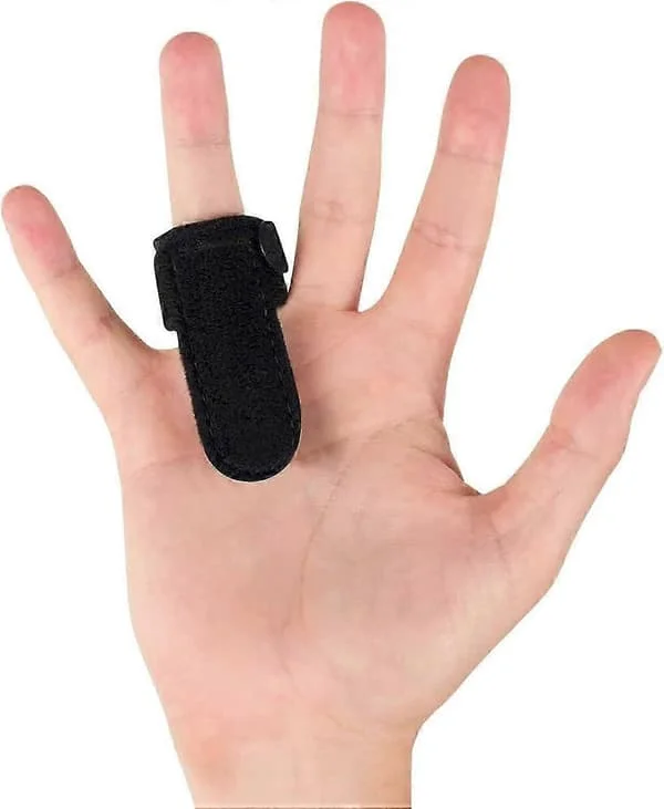 2 st Trigger Finger Splint, justerbart knogstöd för böjda, låsta och stenoserande tenosynovit-händer, smärtlindring finger[TT]