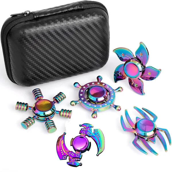 Seje Fidget Spinners Legetøj Metal til Børn og Voksne