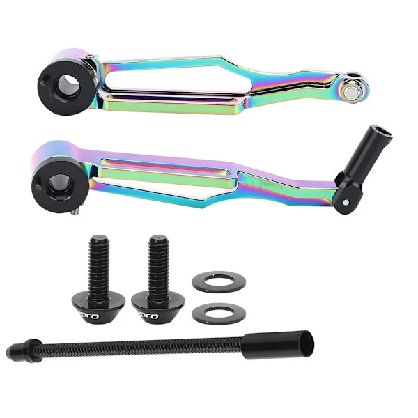 1 Par Ultralett Brettbar Sykkel Aluminium Legering V-Brems Sykkel Tilbehør Lang Arm V-Brems