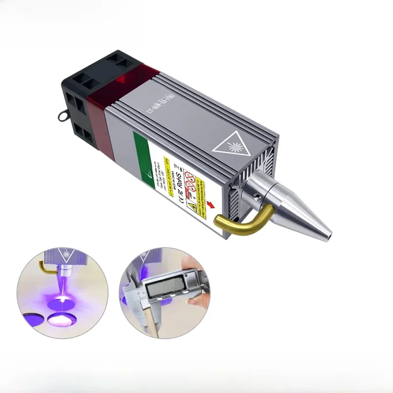 AliExpress - LASER BAUM 450nm 80W High Power Laser Kopf mit Air Assist, Metall Düse, TTL / PWM Schneiden Gravur Laser Modul