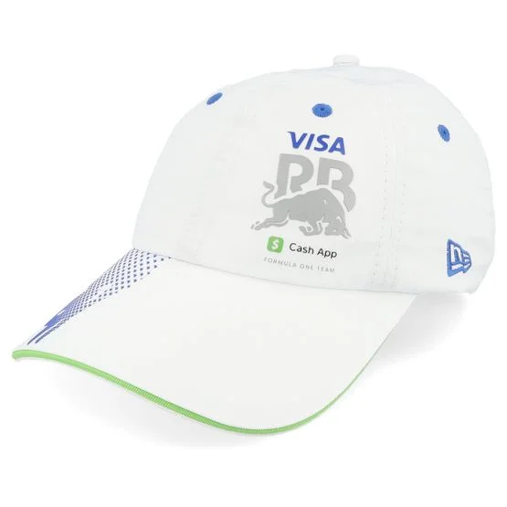 New Era - Motor White unconstructed Caps - RB F1 25 Team Womens Open Back White Dad Cap @ Hatstore