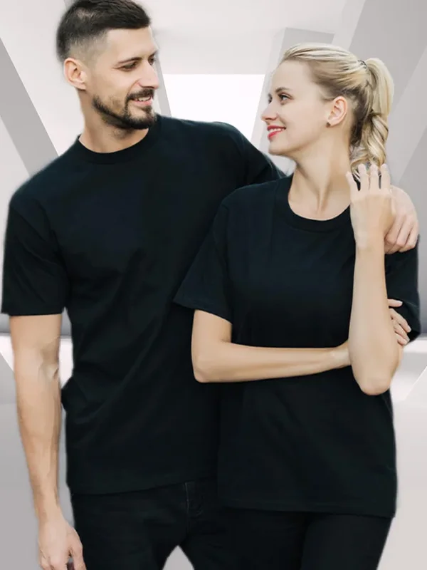 AliExpress - T-shirt homme 100% coton votre propre conception t-shirt homme marque Logo/image personnalisé bricolage impression t-shirt col rond 