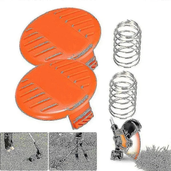 2st Spolkåpa Kompatibel med Black & Decker Gh400 Glc120 St5530 Strimmer Verktygspaket -j
