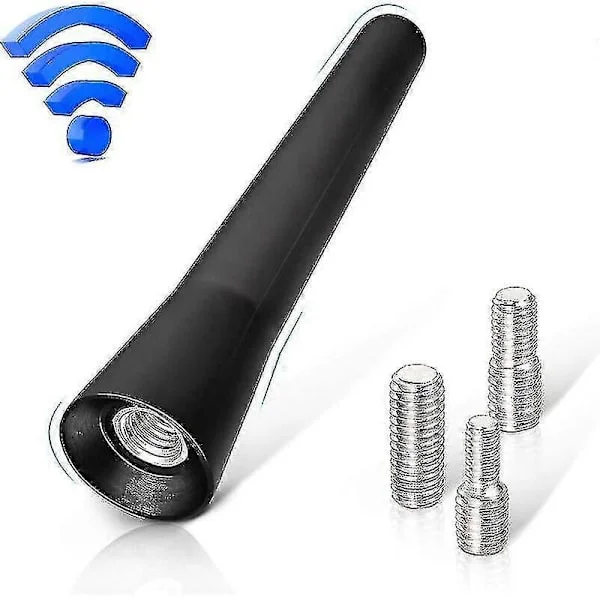 【BQ】Auto Fm Dab Antenne Bilradioantenne 6,5 Cm Kort Mini Bilantenne Med Kraftig Fm/am/dab Mottaksfunksjon
