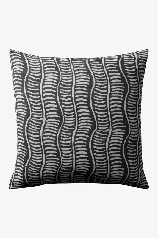 Jotex - Kussenhoes 50x50 Cm Zwart Zwart - LEA - Koop Sierkussens & hoezen bij Jotex
